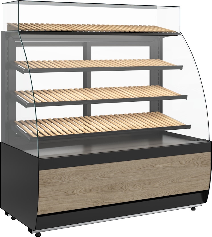 Хлебная витрина CARBOMA FLANDRIA 2 LIGHT K70 N 1,3‑1 2.0 