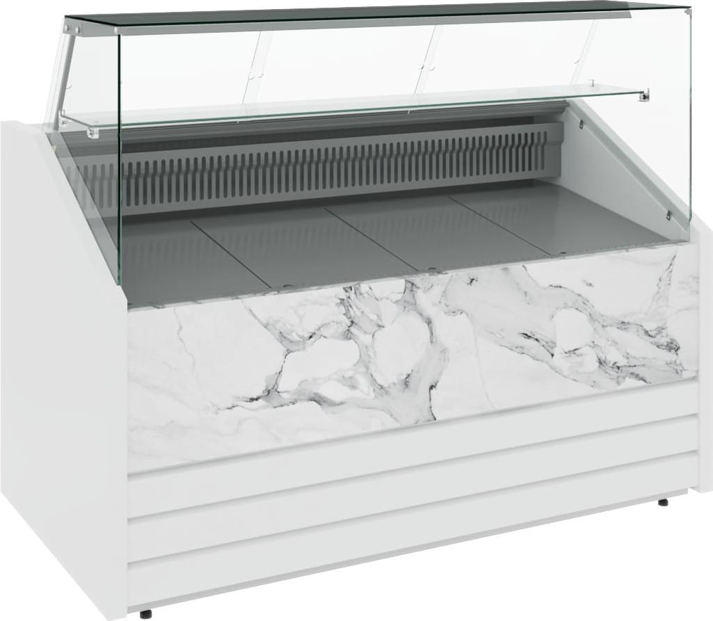 Холодильная витрина CARBOMA COLORE GC75 VM 1,5‑1 динамика 9006‑9003 