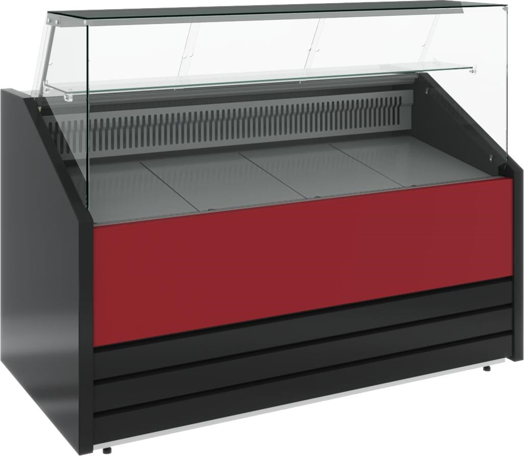 Холодильная витрина CARBOMA COLORE GC75 VM 1,5‑1 динамика 9006‑9003 