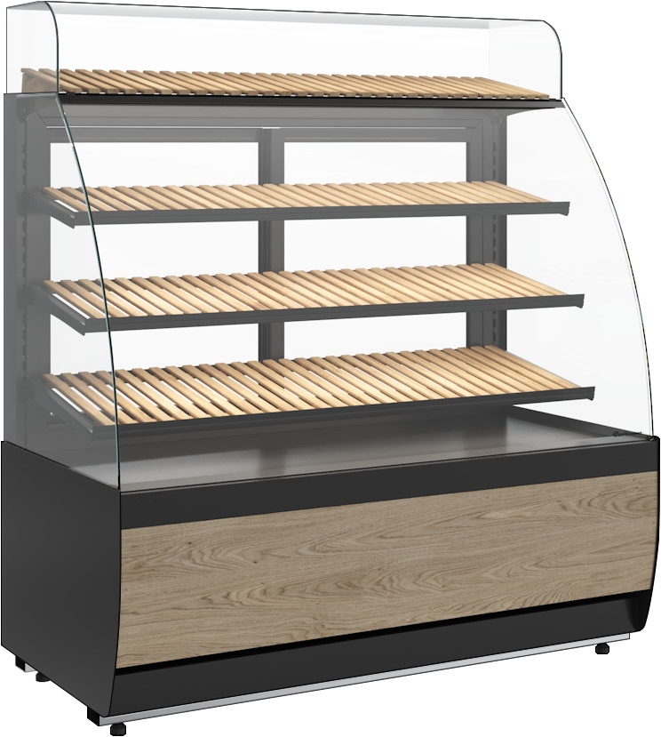 Хлебная витрина CARBOMA FLANDRIA 2 LIGHT K70 N 1,3‑1 2.0 
