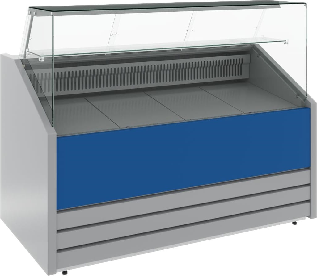 Холодильная витрина CARBOMA COLORE GC75 VM 1,5‑1 динамика 9006‑9003 