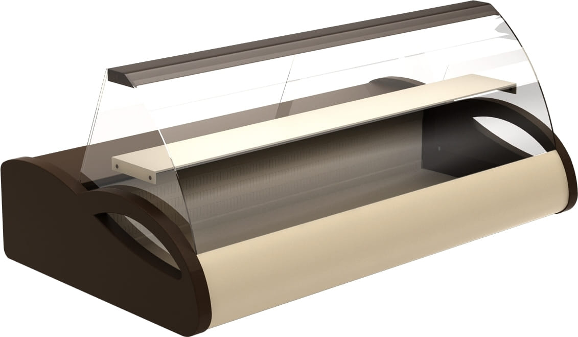 Холодильная витрина CARBOMA ВХС‑1,5 ARGO (A87 SM 1,5‑1) 