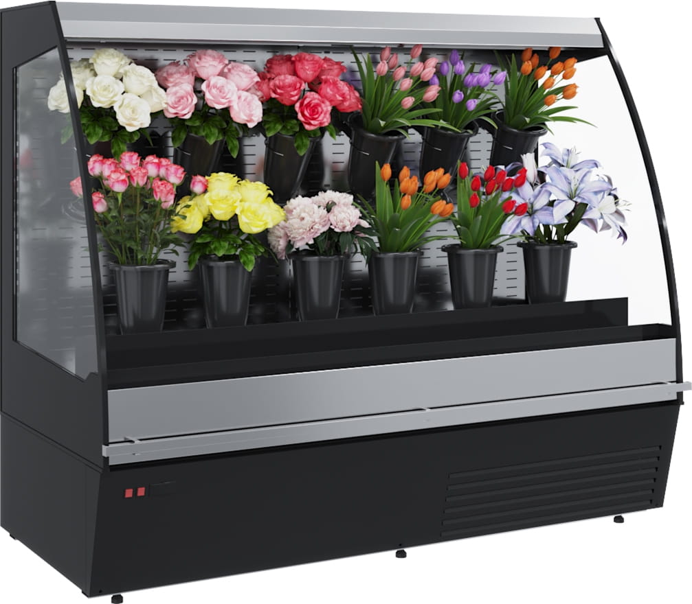 Холодильная горка для цветов CARBOMA TOKYO FLORA F 16‑08 VM 1,0‑2 0020 
