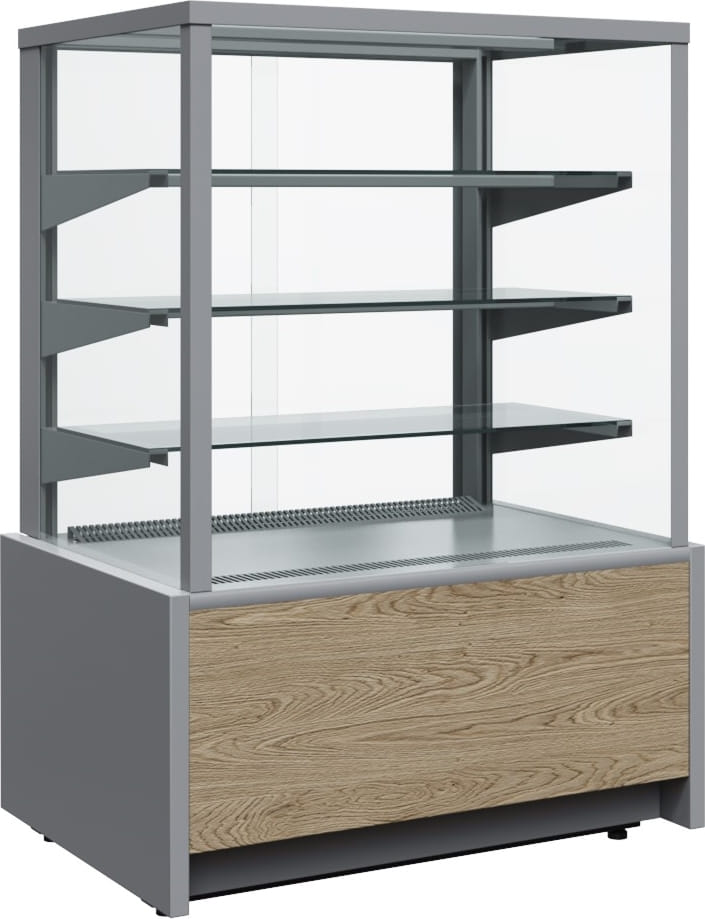Тепловая витрина CARBOMA CUBE LIGHT KC70 SH 0,9‑1